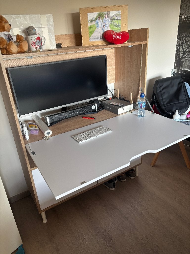 Computerkast, Ophalen, 120 tot 170 cm, Zo goed als nieuw, 120 tot 170 cm