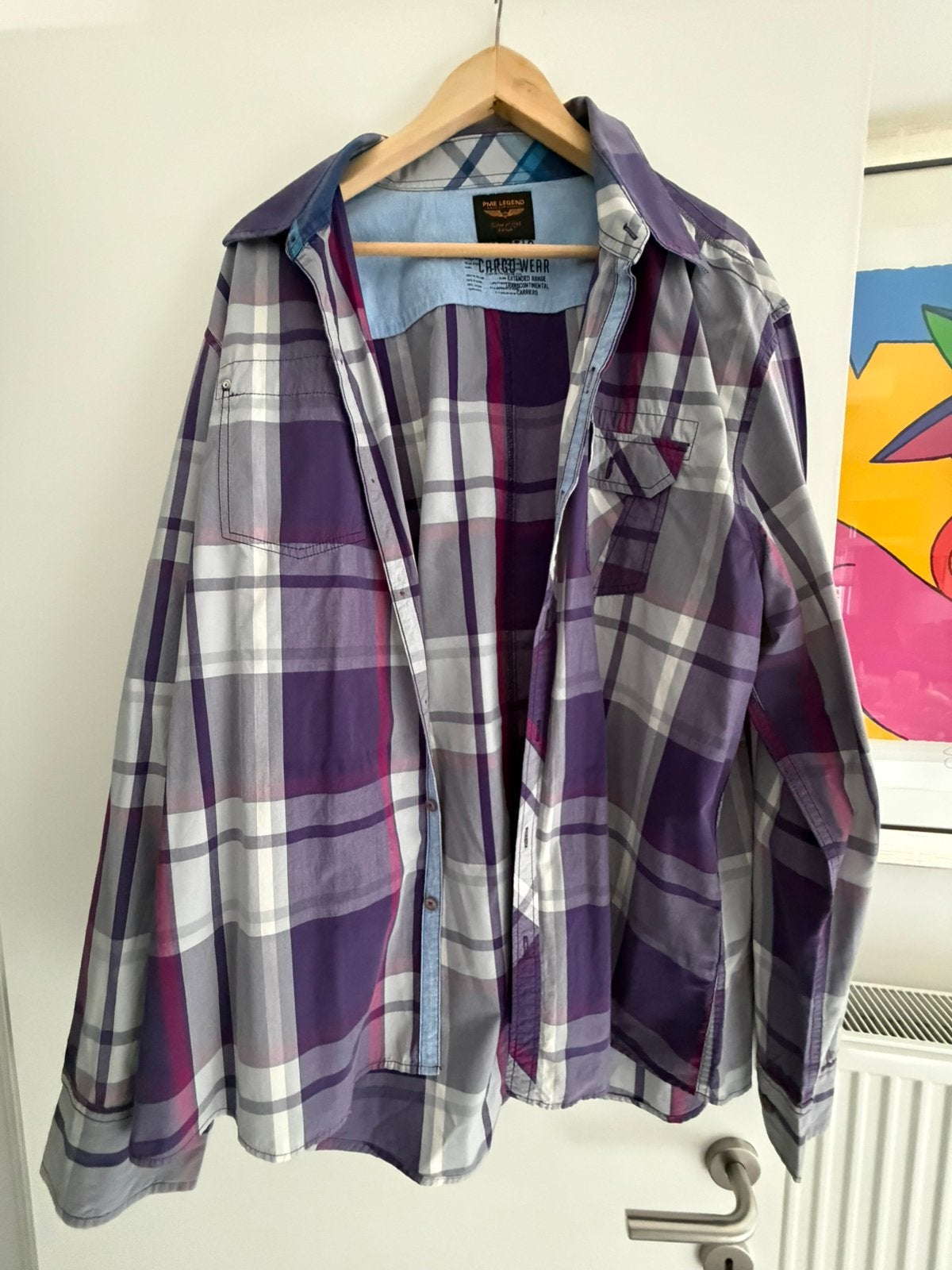 Pme & legend overhemd lange mouwen, Kleding | Heren, Overhemden, Ophalen of Verzenden, Zo goed als nieuw