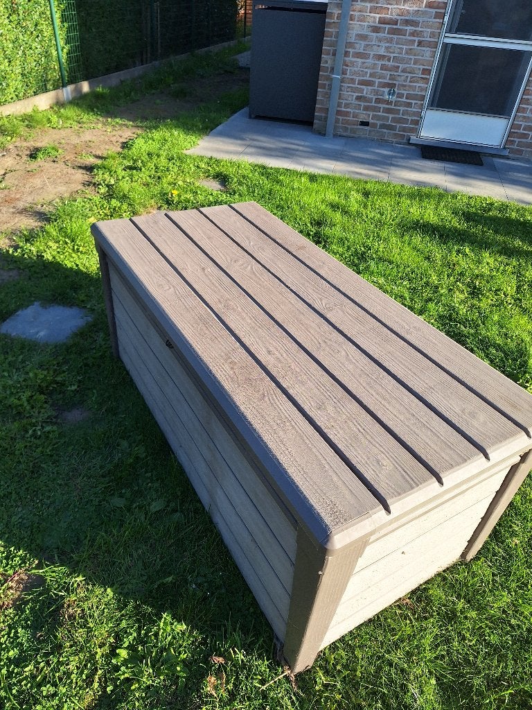Kussenbox Keter 454 L, Ophalen, Gebruikt