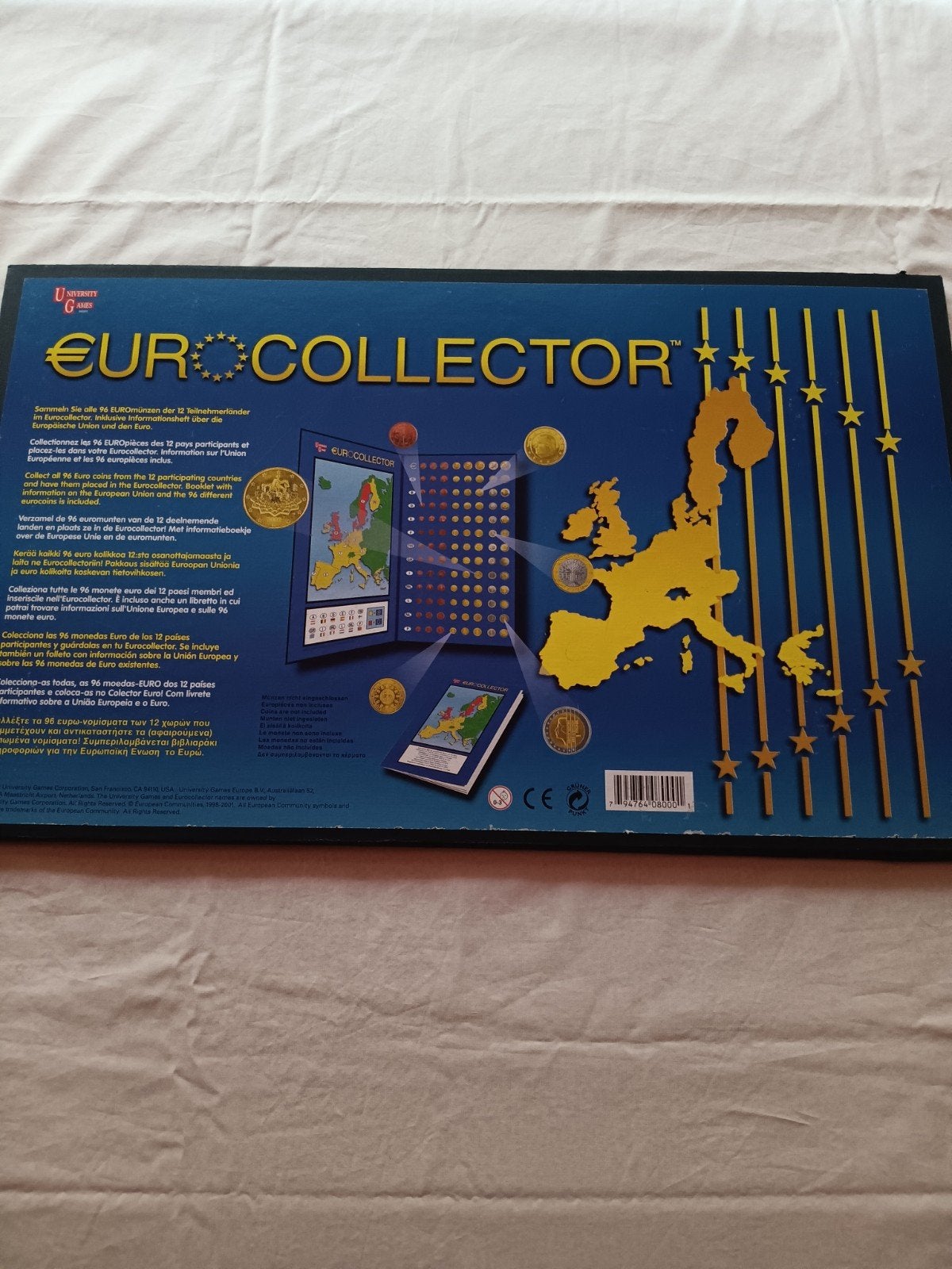 gevulde euro collector ( 1 cent ontbreekt er), Timbres & Monnaies, Enlèvement, 1 centime
