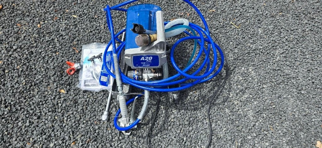 Graco A20 plus airless spuittoestel - verfspuit, Doe-het-zelf en Bouw, Schildersmaterialen, Ophalen, Zo goed als nieuw, Verfspuit of Verfpomp