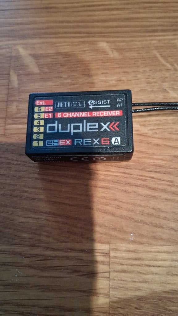 ontvanger duplex rex 6, Ophalen, Zo goed als nieuw, Ontvanger