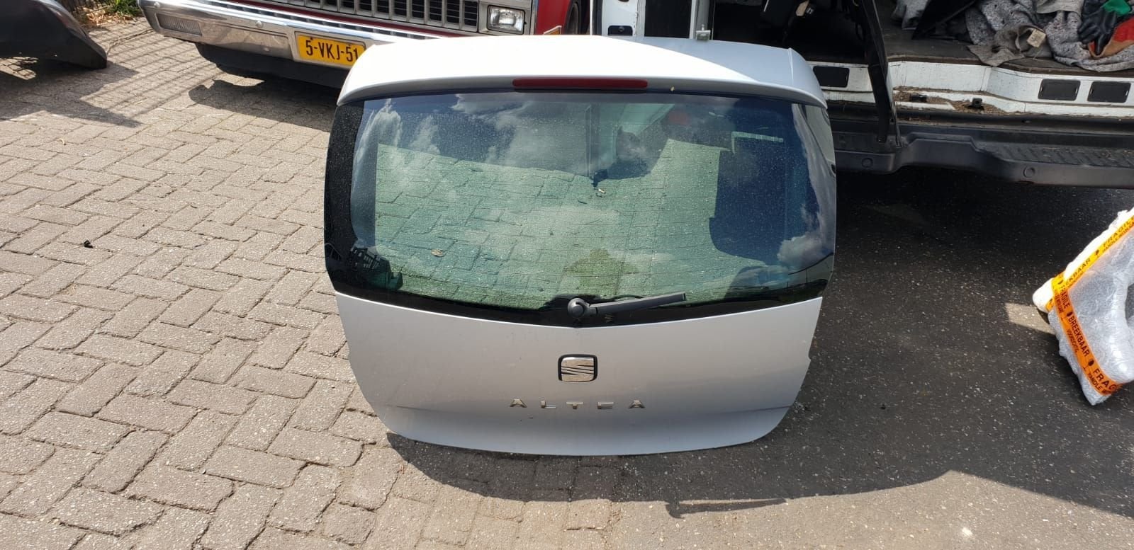 SEAT ALTEA ACHTERKLEP  BJ 2006, Arrière, -, Haillon arrière, Utilisé