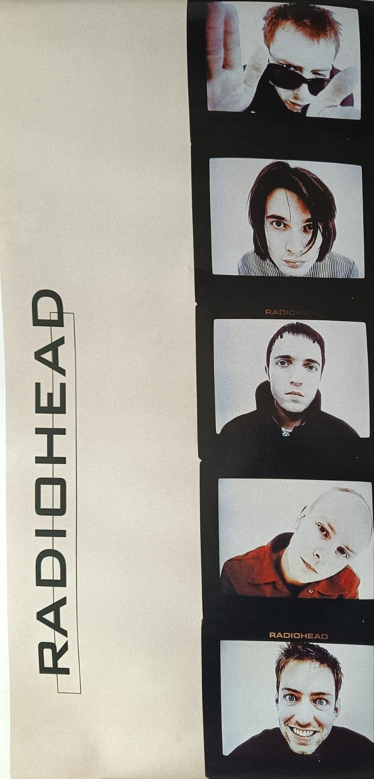 Radiohead Poster 1997, Enlèvement ou Envoi, Comme neuf, Musique