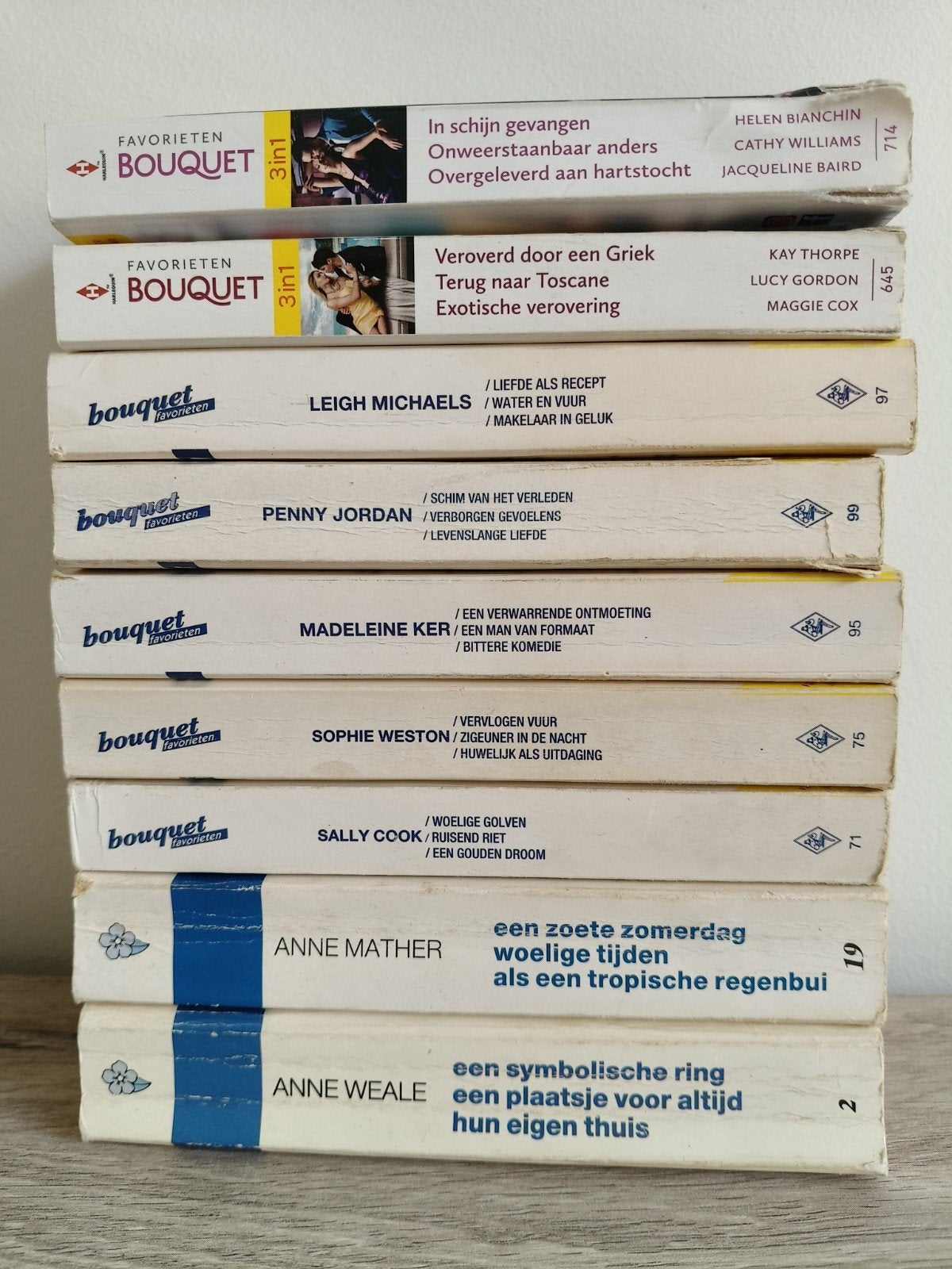 Bouquet Favorieten - 9 boeken, Ophalen