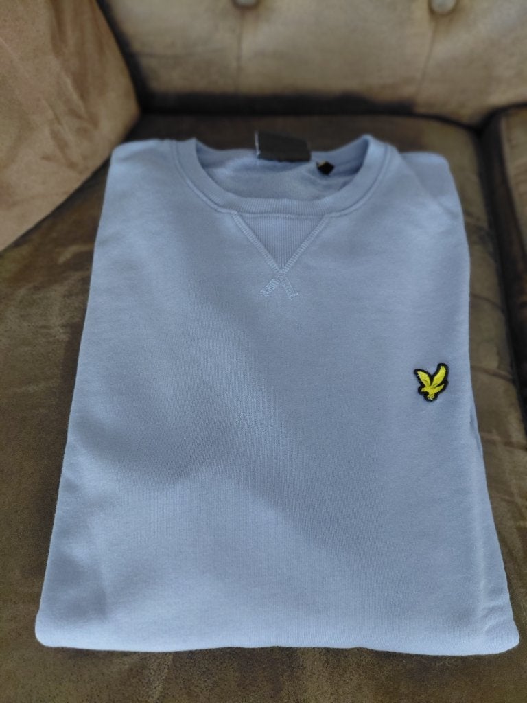 Sweater Lyle & Scott, Ophalen, Maat 52/54 (L), Blauw, Zo goed als nieuw