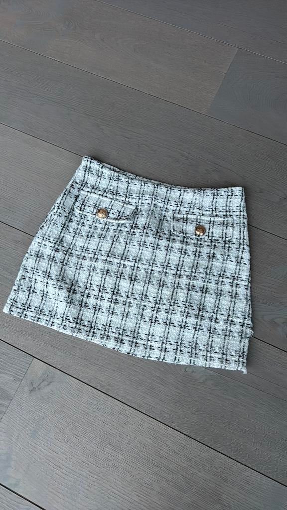 Stijlvolle rok, Kleding | Dames, Rokken, Ophalen, Zo goed als nieuw, Maat 36 (S), Wit