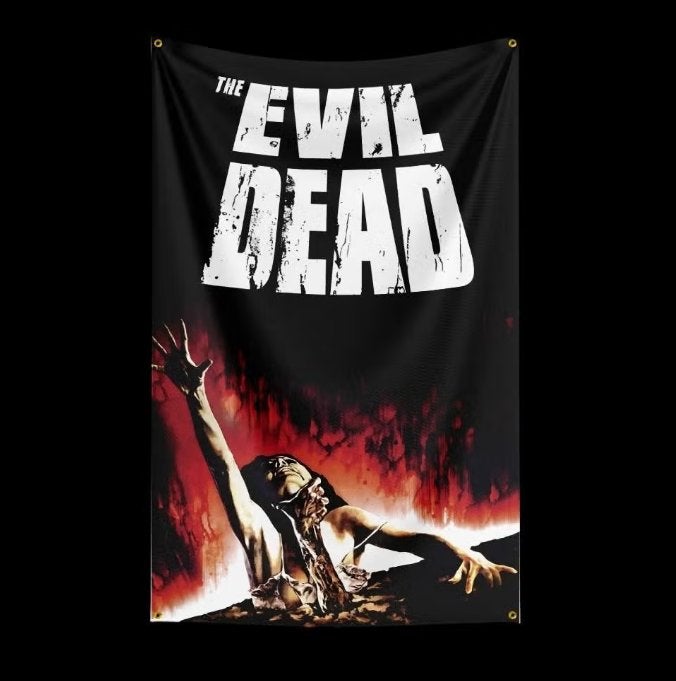 Grote vlaggen Evil Dead (150x90cm), Enlèvement ou Envoi, Neuf