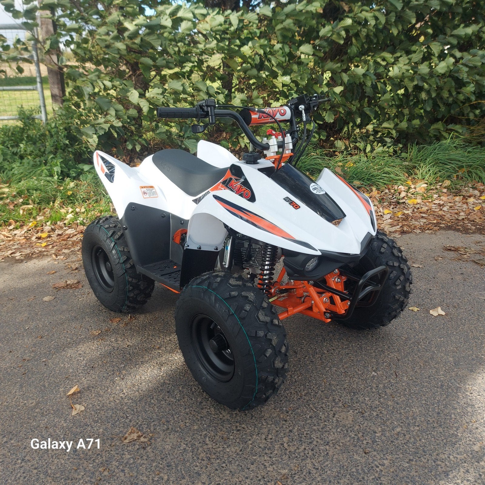nieuwe kayo kinder quad 70cc topper!, Motoren