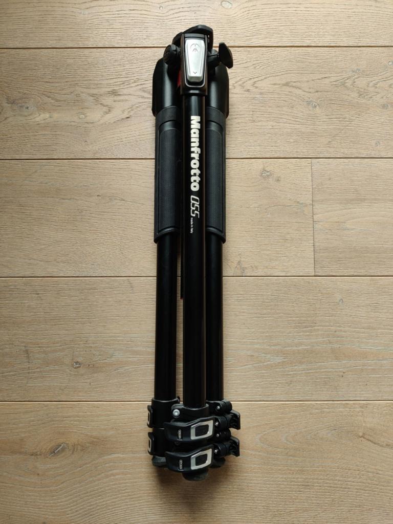 Manfrotto Camerastatief (MT055XPRO3), Audio, Tv en Foto, Fotografie | Statieven en Balhoofden, Ophalen of Verzenden, Gebruikt