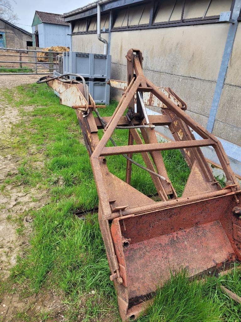 Chargeur tracteur, Enlèvement, Utilisé