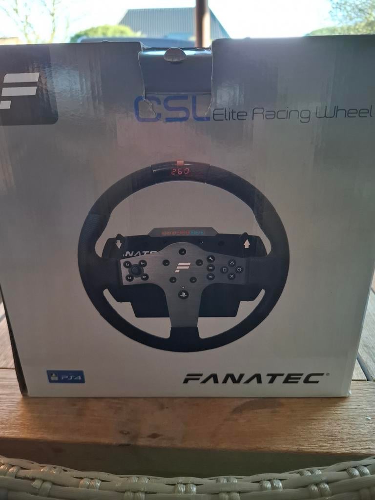 Te koop: Fanatec CSL Elite wheel base inclusief CSL pedals, Games en Spelcomputers, Spelcomputers | Sony Consoles | Accessoires