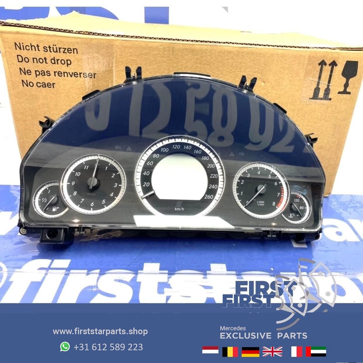 A2129004903 W212 W207 TELLERKLOK Mercedes E KLASSE TELLER CO, Utilisé, -, -, Enlèvement ou Envoi