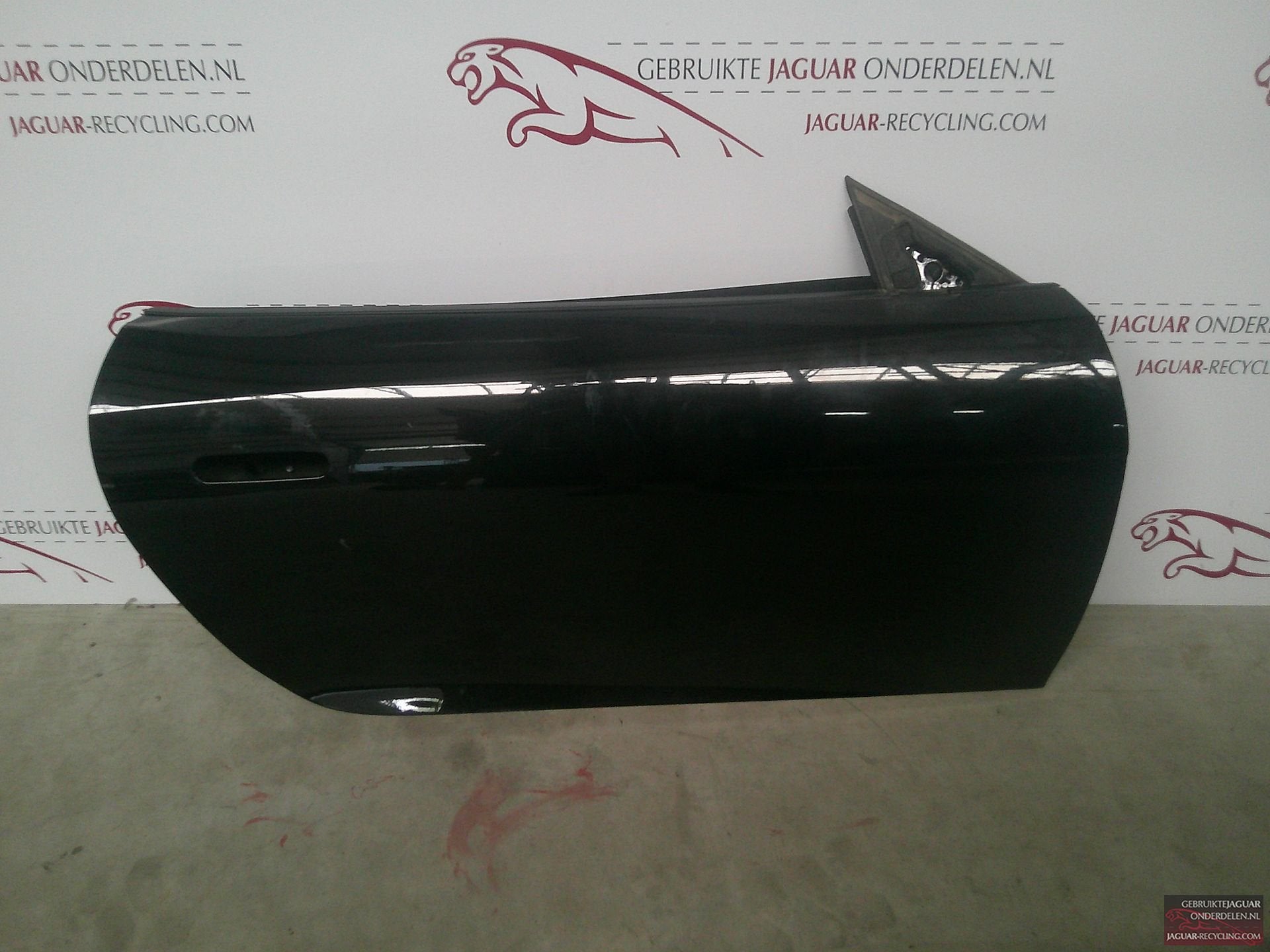 Deur rechts Jaguar F-Type zwart, Gebruikt, -, Deur, Rechts