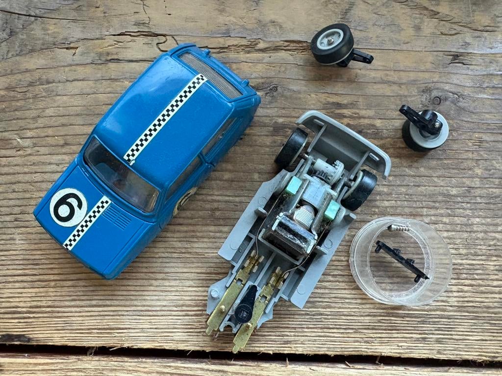 JOUEF SLOTCAR AUTO CIRCUIT VINTAGE, Autres marques, Électrique, Enlèvement ou Envoi, Pièces