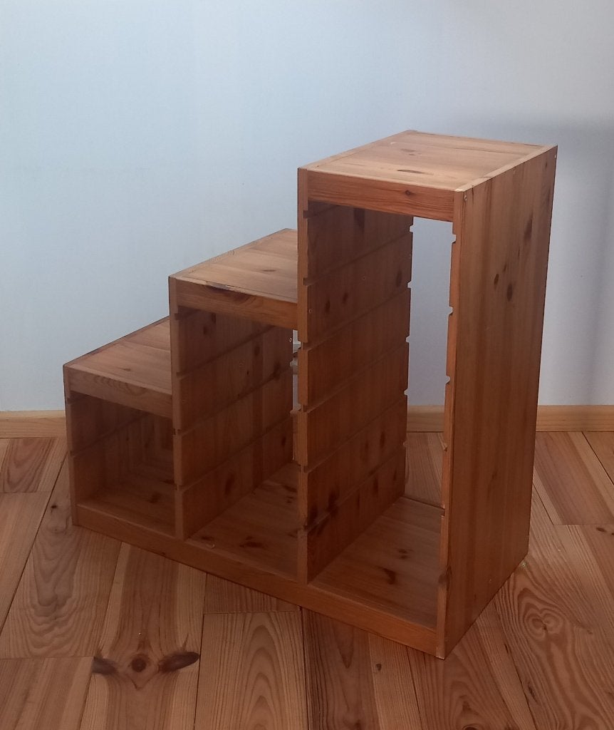 Ikea Trofast opbergmeubel/trapkast hout, Ophalen, Gebruikt
