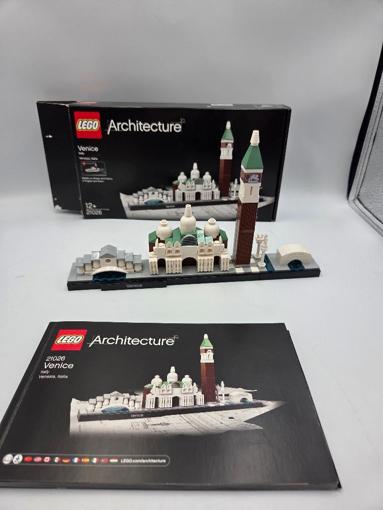 Lego Architecture 21026 Venice, Kinderen en Baby's, Speelgoed | Duplo en Lego, Ophalen of Verzenden, Zo goed als nieuw, Complete set