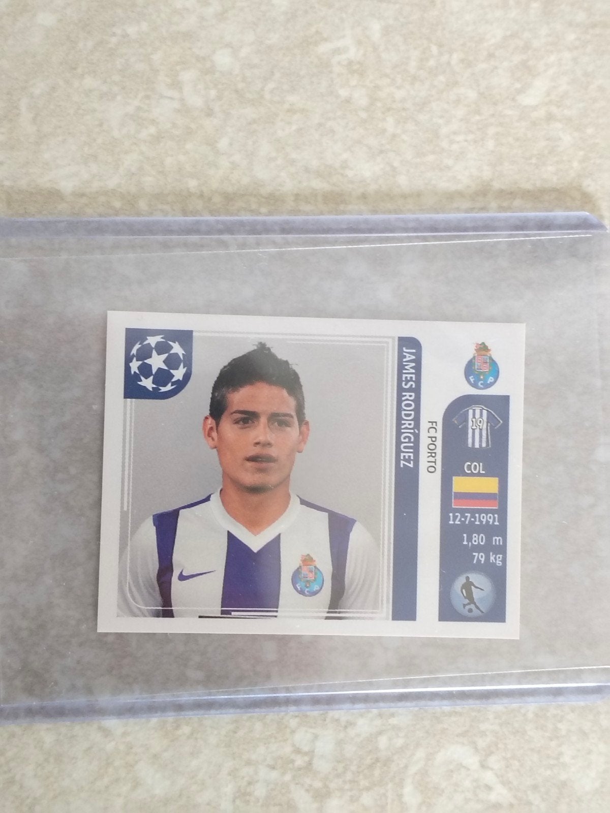 Panini sticker Rookie James Rodriguez Porto, Ophalen of Verzenden, Sticker