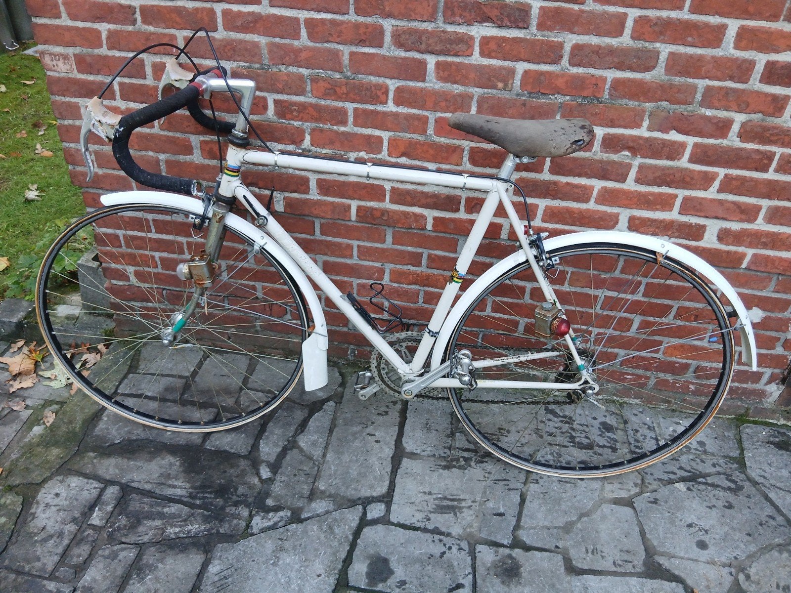 oude koersfiets, Fietsen en Brommers, Ophalen