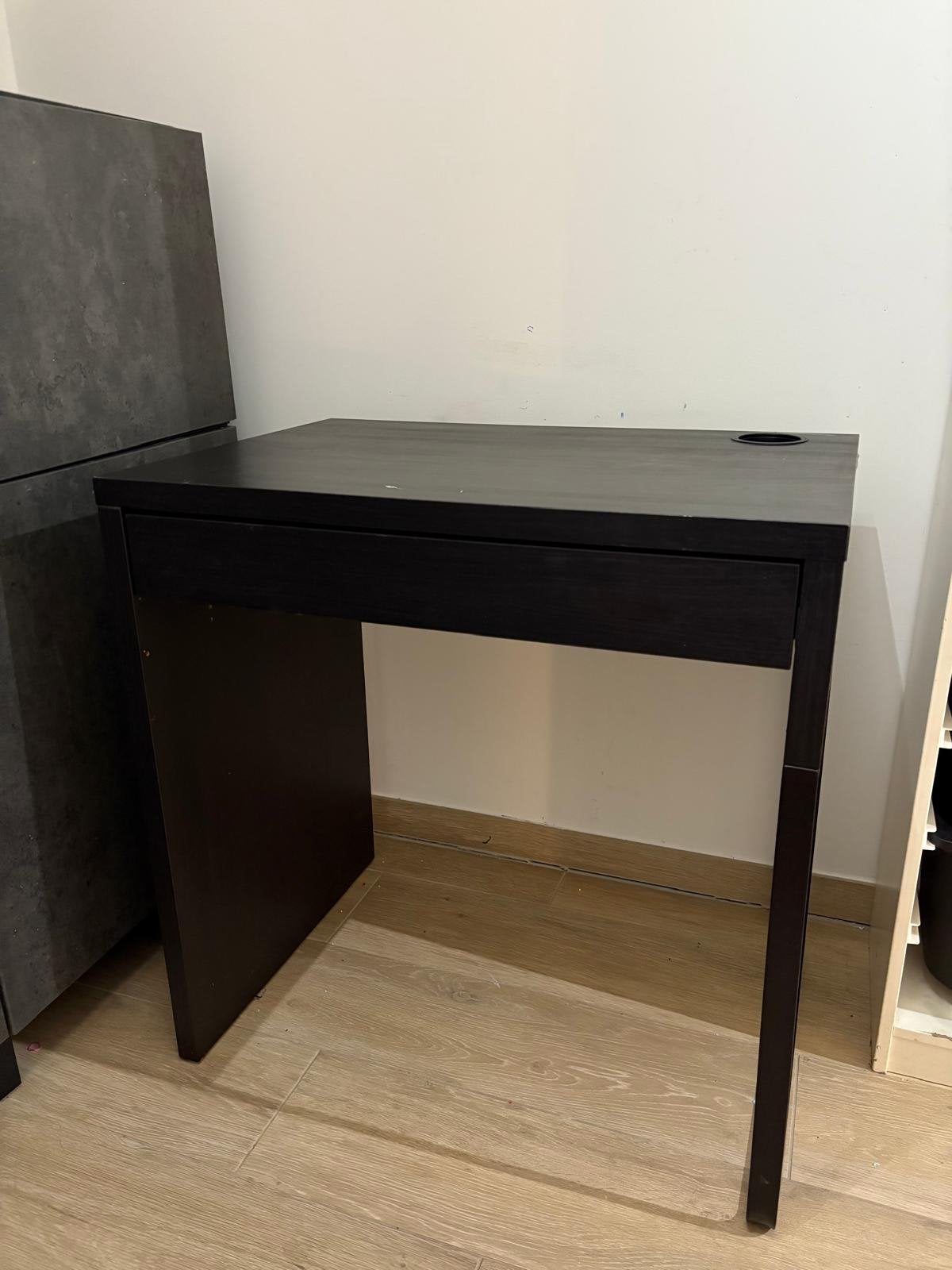 Bureau noir Ikea, Enlèvement, Comme neuf, IKEA, Noir