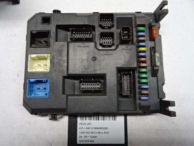 ORDINATEUR UNITE COMMANDE ELECTRONIQUE Peugeot (9664983080), Autos : Pièces & Accessoires, Électronique & Câbles, Peugeot, Utilisé