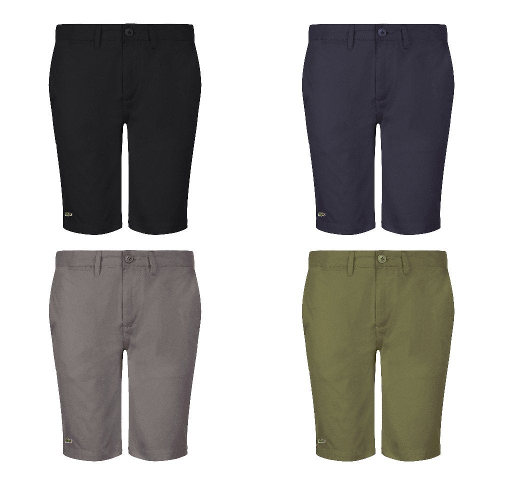Lacoste Chino Short Heren 4 kleuren S - 3XL Nieuw, Neuf, Autres couleurs, Lacoste, Autres tailles