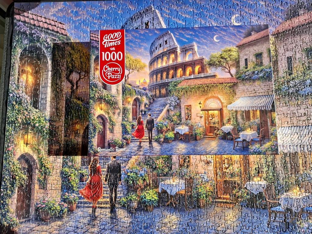 Puzzle de 1000 pièces comme neuf, Enlèvement ou Envoi, 500 à 1500 pièces, Comme neuf, Puzzle