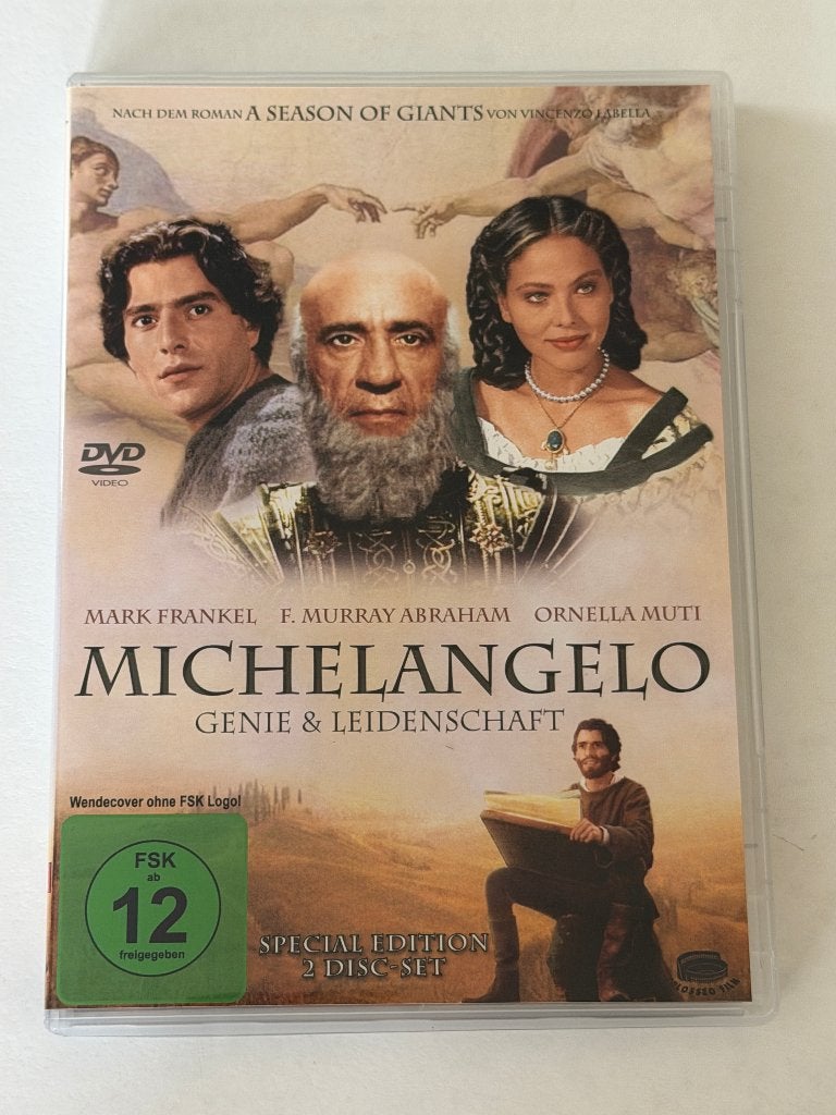 Michelangelo - Genie & Leidenschaft (2-DVD), Cd's en Dvd's, Alle leeftijden, Ophalen of Verzenden, Gebruikt, Italië