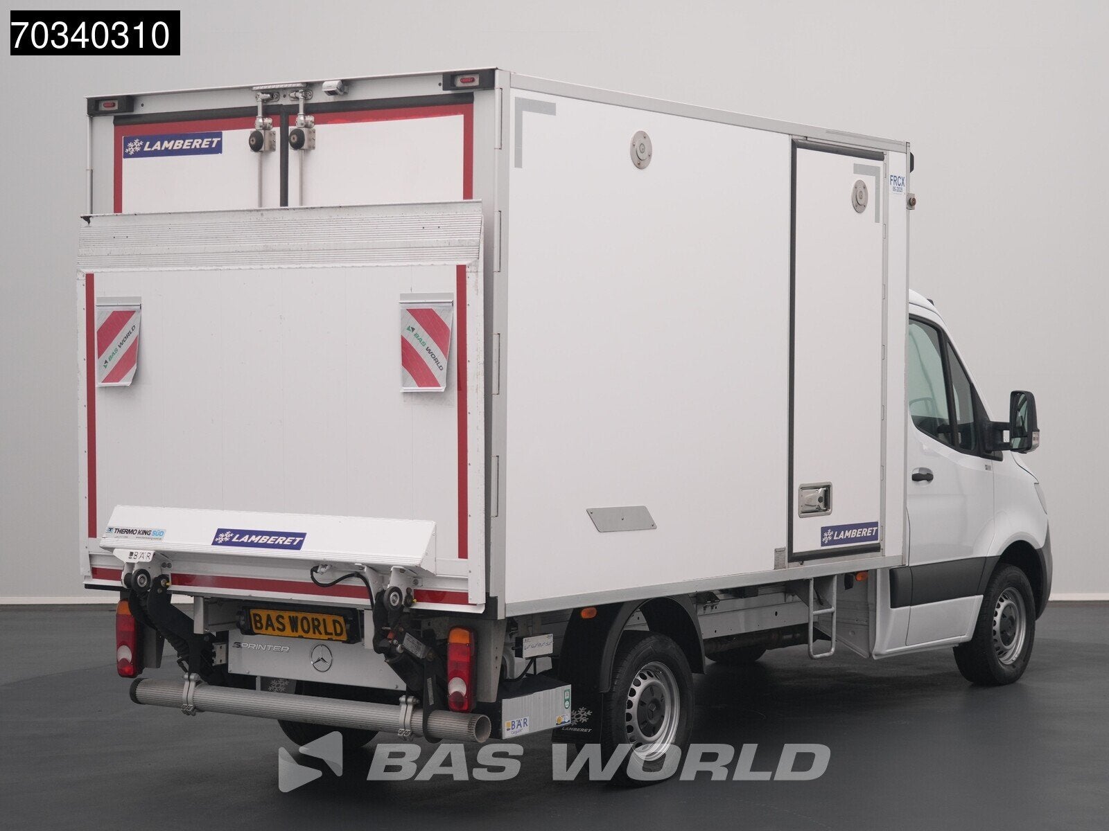Mercedes Sprinter 317 CDI Automaat Koel/Vrieswagen Laadklep, Automaat, Stof, Gebruikt, Euro 6