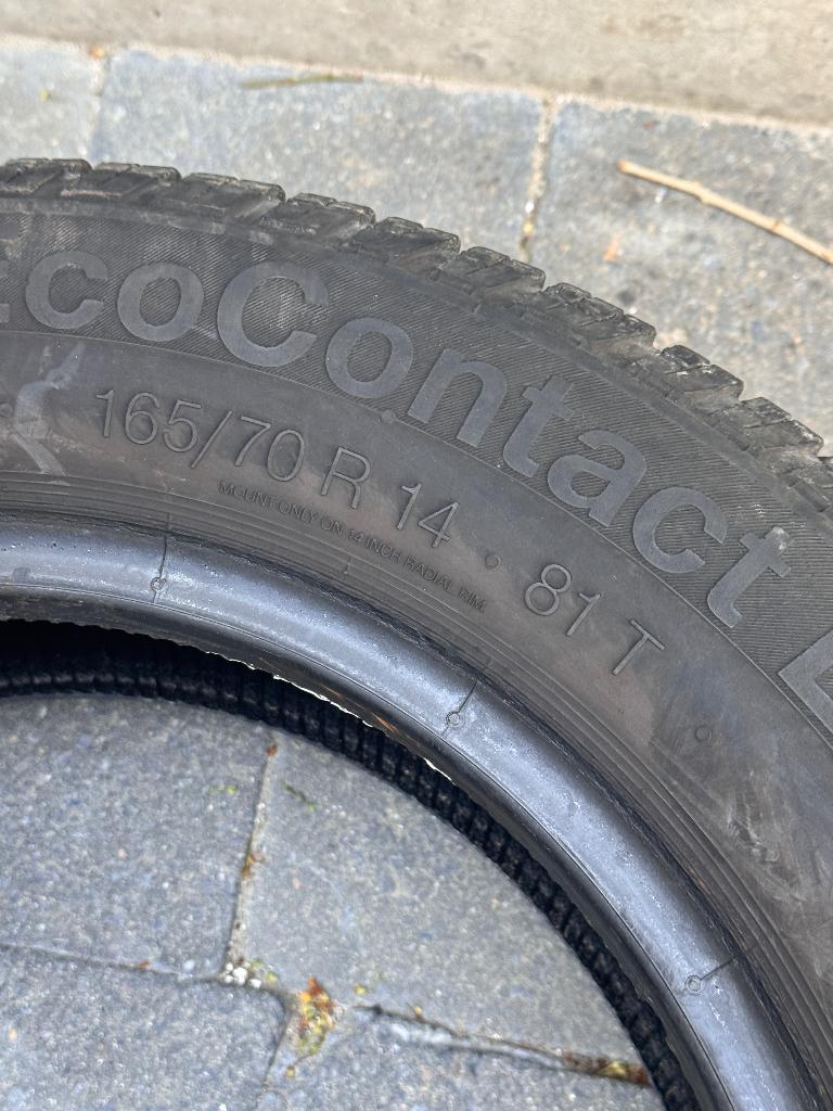 2 Zomerbanden, Auto-onderdelen, Banden en Velgen, Ophalen, 14 inch, Gebruikt, Band(en)