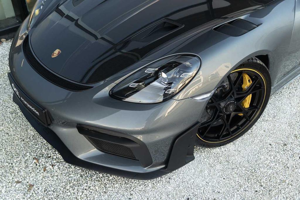 Porsche 718 Boxster SPYDER RS 4.0i Weissach PCCB Ceramic Bra, Auto's, Porsche, Automaat, USB, Gebruikt, Cabriolet