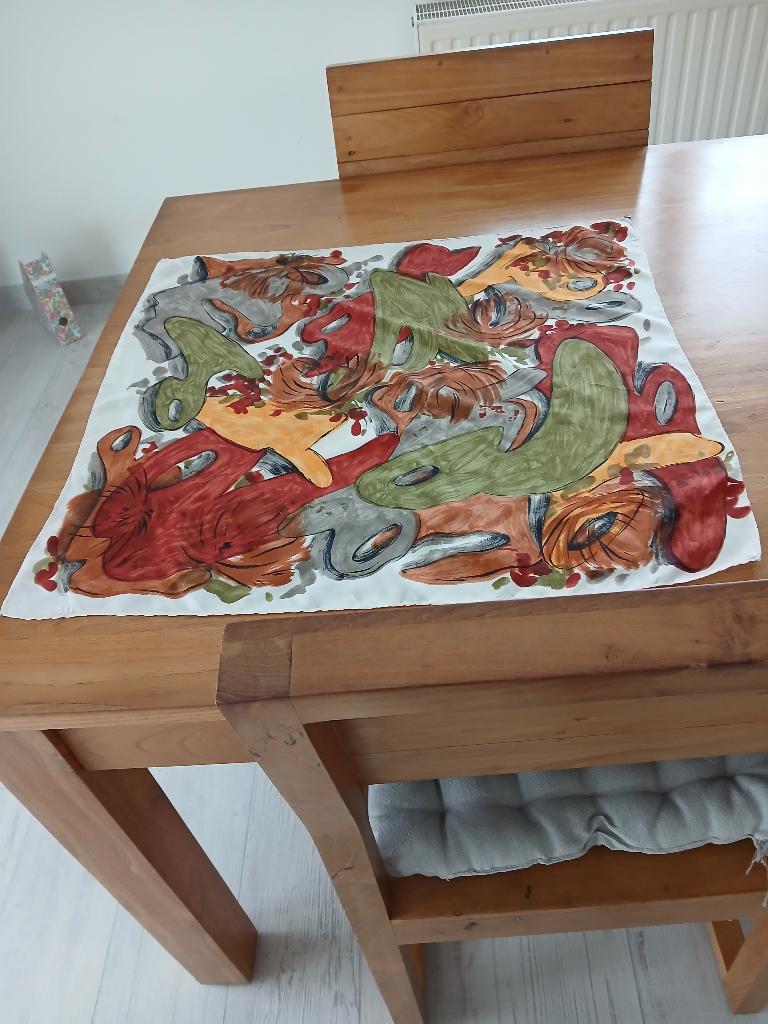 vintage zijden sjaals, Kleding | Dames, Sans marque, Ophalen, Gedragen, Sjaal