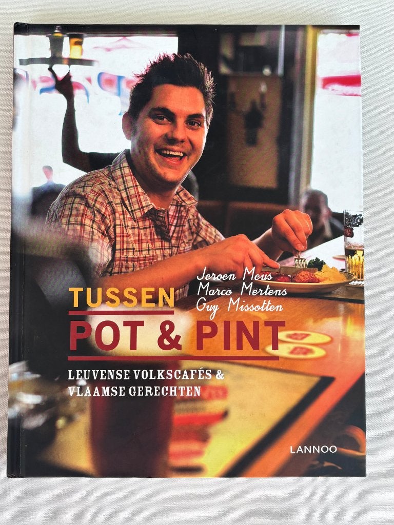 BOEK Tussen pot & pint (Jeroen Meus), Enlèvement ou Envoi