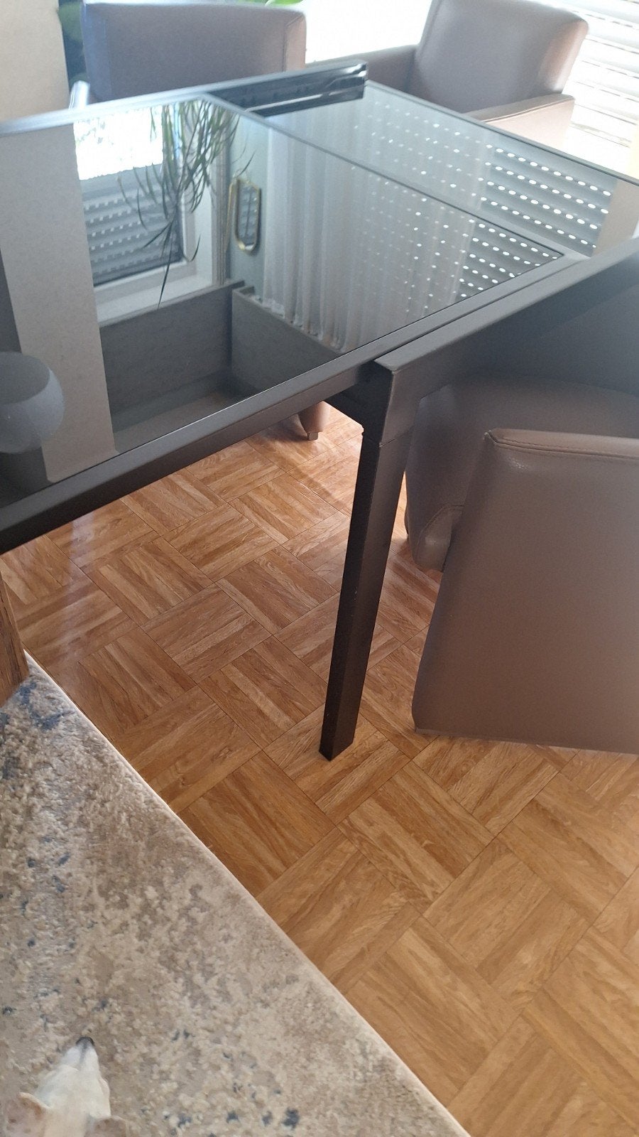 table à manger escamotable moderne, Enlèvement, Utilisé