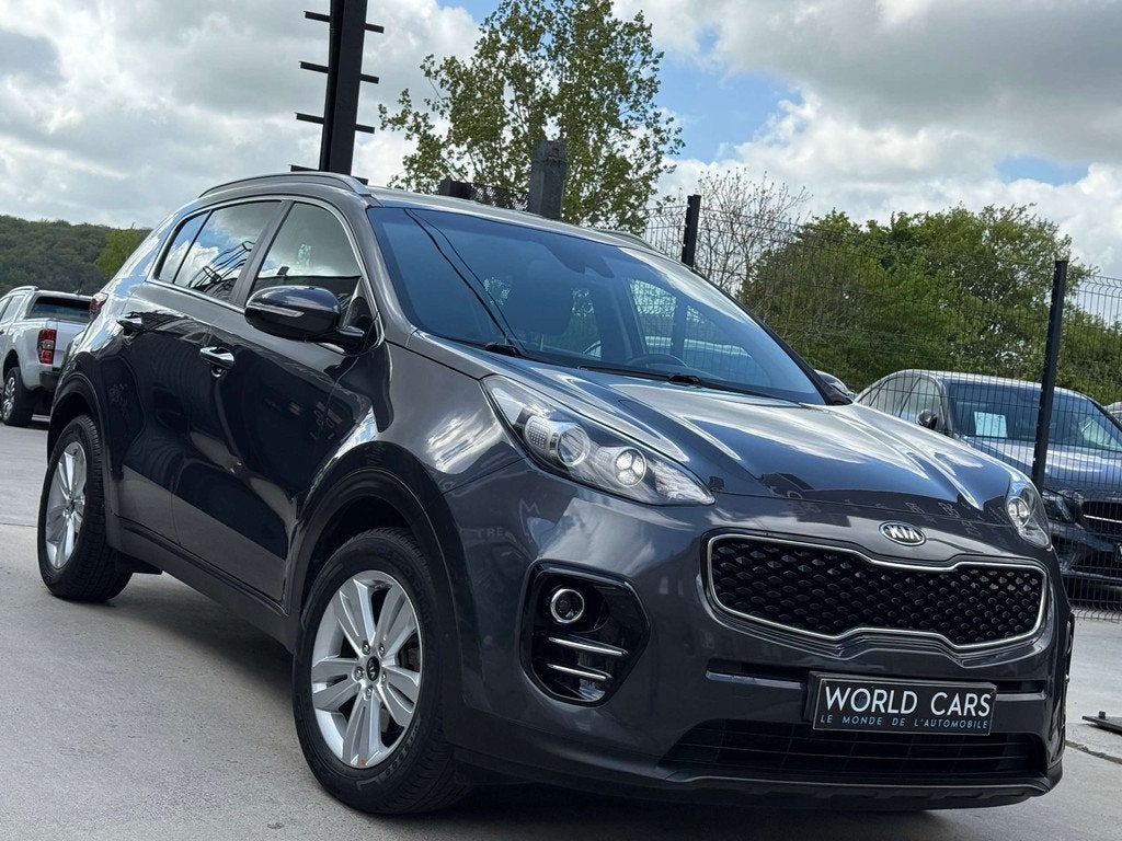 Kia Sportage 1.7 CRDi 2WD BOITE AUTO. - NAVI - CAMERA - GARA, Argent ou Gris, Achat, Noir, 5 portes