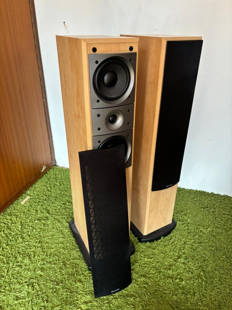 Boxen pioneer, Audio, Tv en Foto, Luidsprekerboxen, Zo goed als nieuw, 60 tot 120 watt, Front, Rear of Stereo speakers, Ophalen