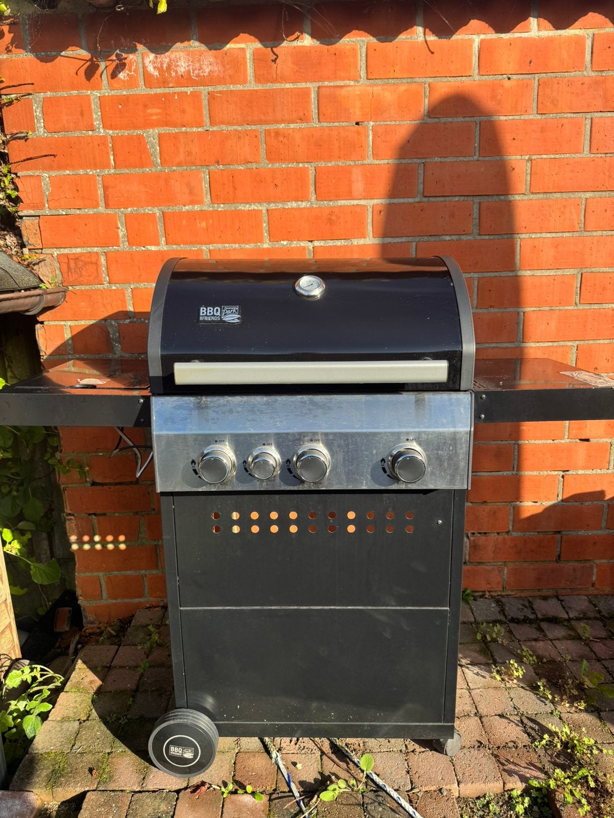 Gasbarbecue met toebehoren, Tuin en Terras, Ophalen, Gebruikt