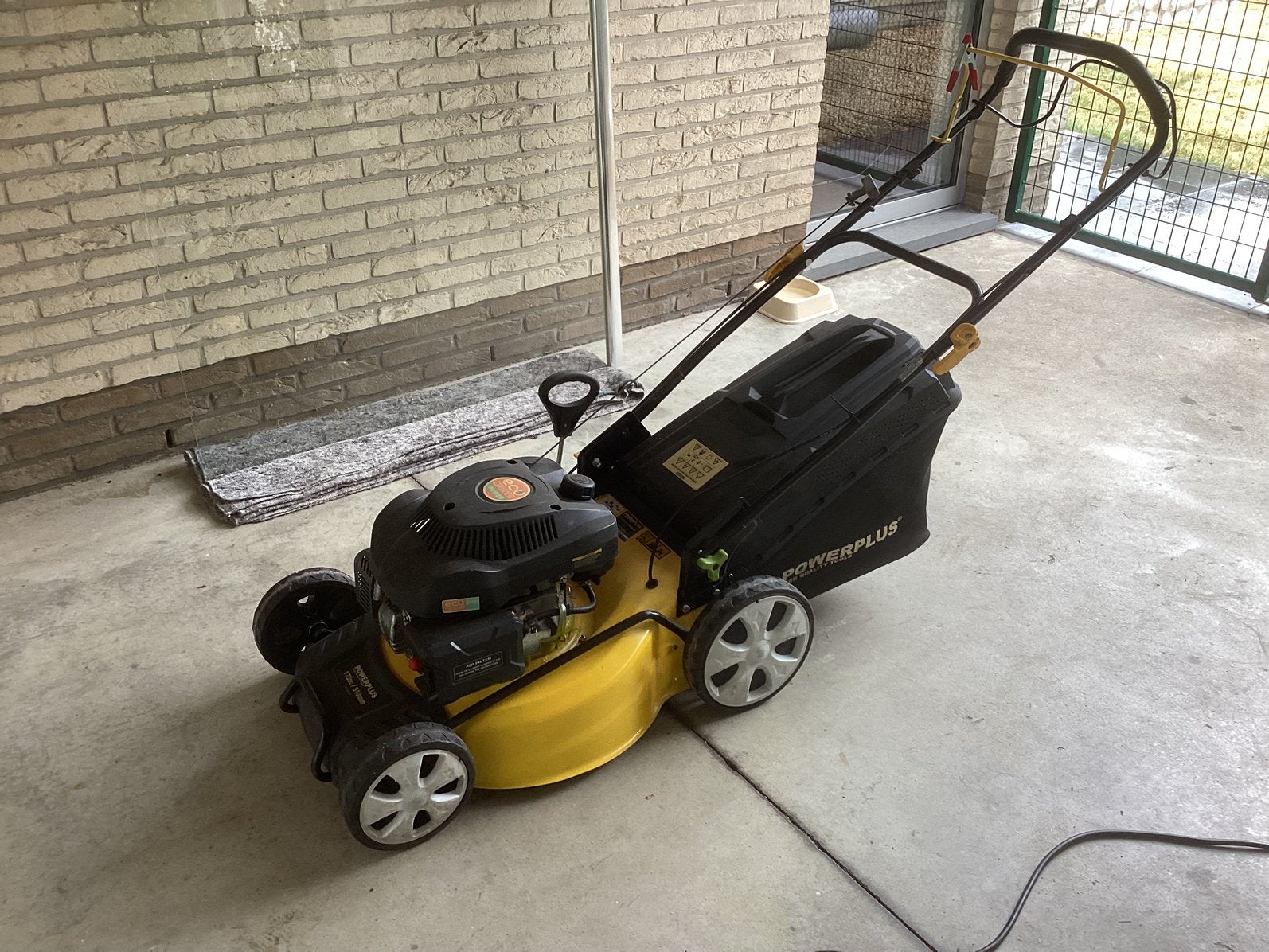 Grasmaaier, Ophalen, Gebruikt