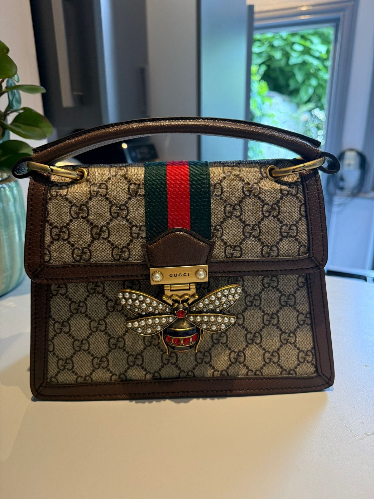 Gucci handtas, Handtassen en Accessoires, Ophalen, Zo goed als nieuw, Handtas