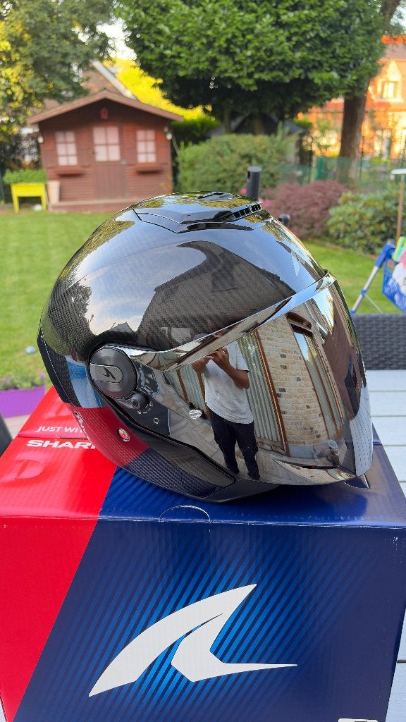 Casque Shark Carbon jet XL, Motoren, Kleding | Motorhelmen, Ophalen of Verzenden, Nieuw met kaartje, XL, Shark