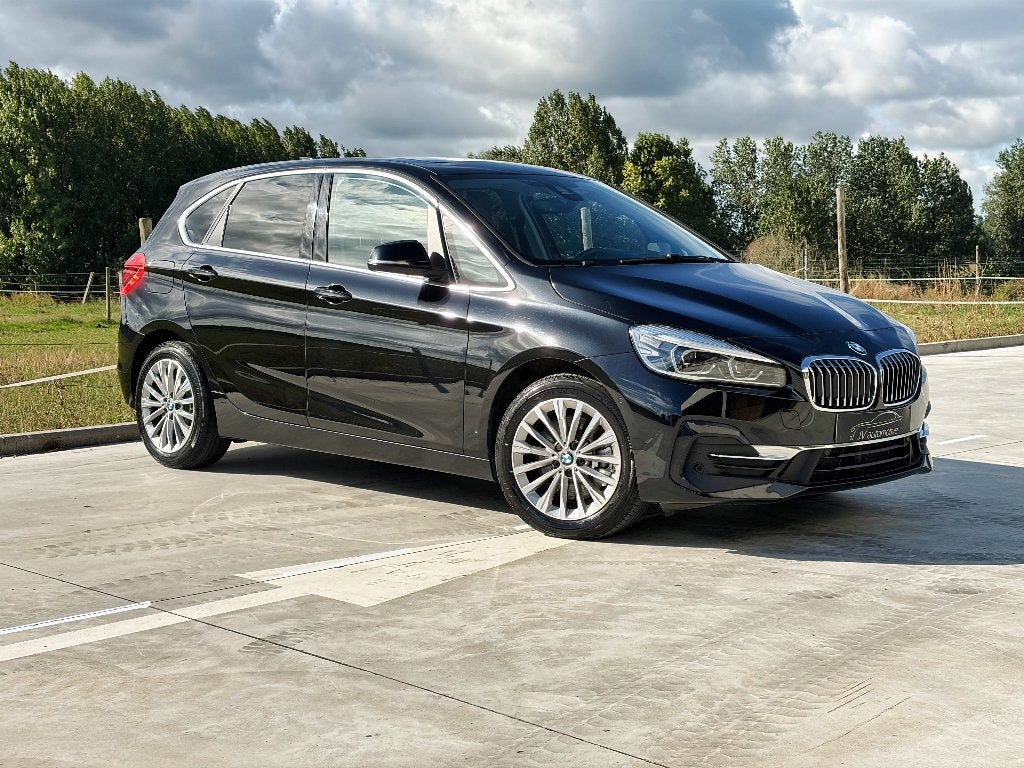 BMW 225xe - 2021 - 93.623 km - PANO - LEDER - CAMERA, Autos, Cuir, Argent ou Gris, Achat, Euro 6