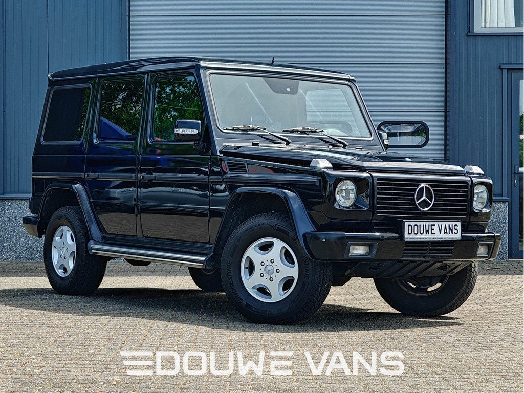 Mercedes-Benz G-Klasse 270 5 Zits Automaat Trekhaak Schuifda, Auto's, Automaat, Gebruikt, Zwart, G-Klasse