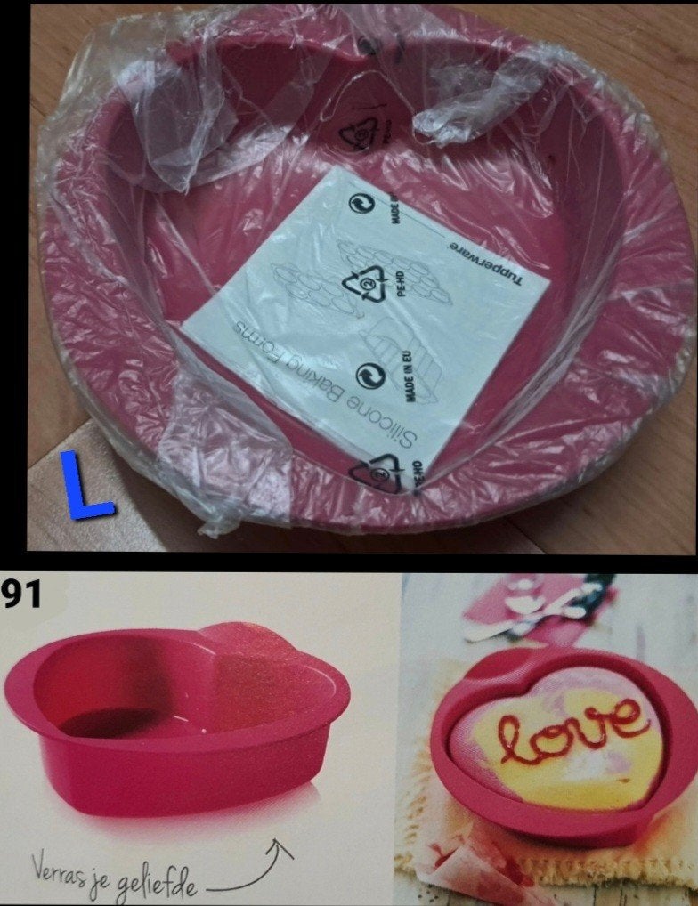 Tupperware MFV Siliconen Bakvormen (1), Overige kleuren, Overige typen, Nieuw, BPA-vrij