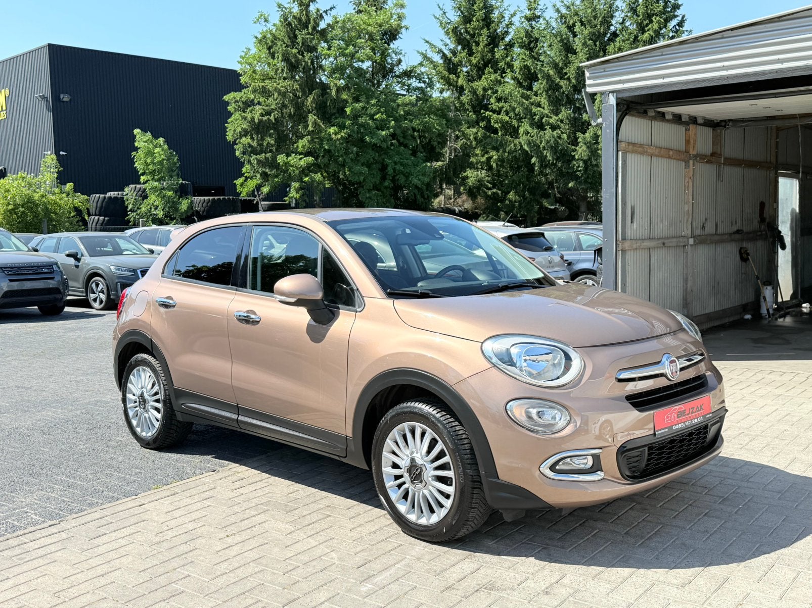 Fiat 500X Lounge 1.6i 110pk 101.000km 1j Garantie, Auto's, Fiat, Euro 6, 500X, Bedrijf, Handgeschakeld