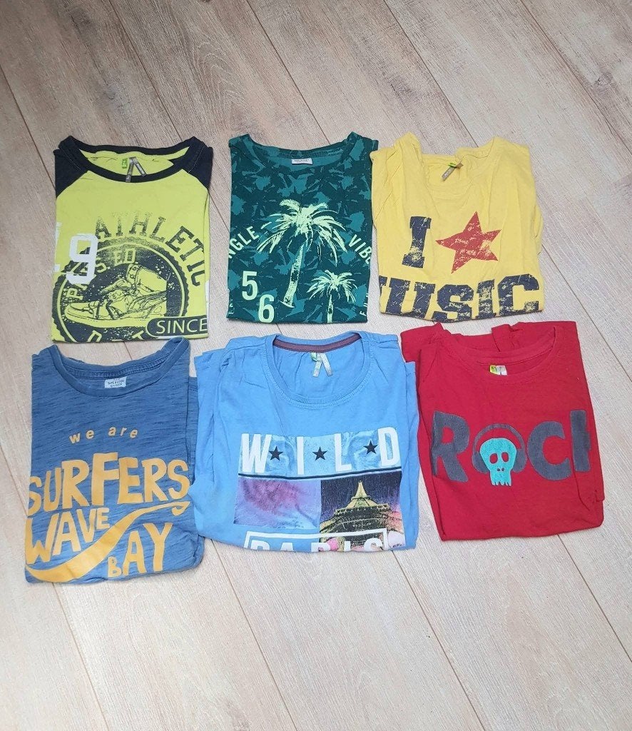 Lot 26 pièces garçon 12ans, Enlèvement, Comme neuf, Garçon, Chemise ou À manches longues