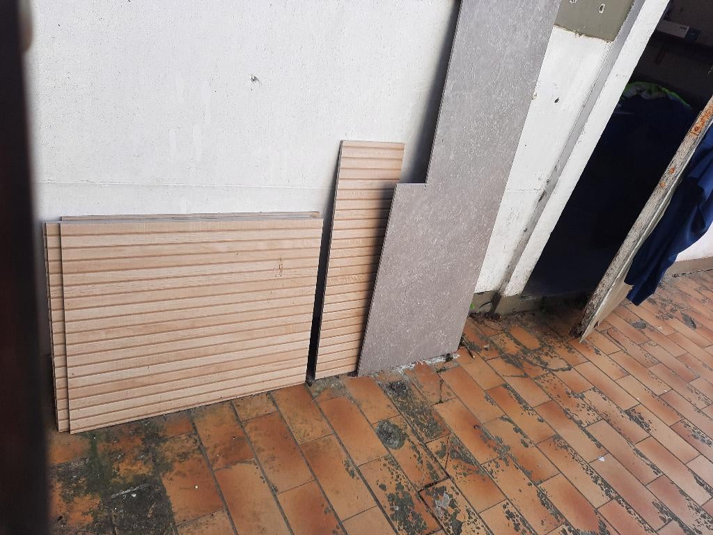 Carrelage à motif, Enlèvement, Utilisé