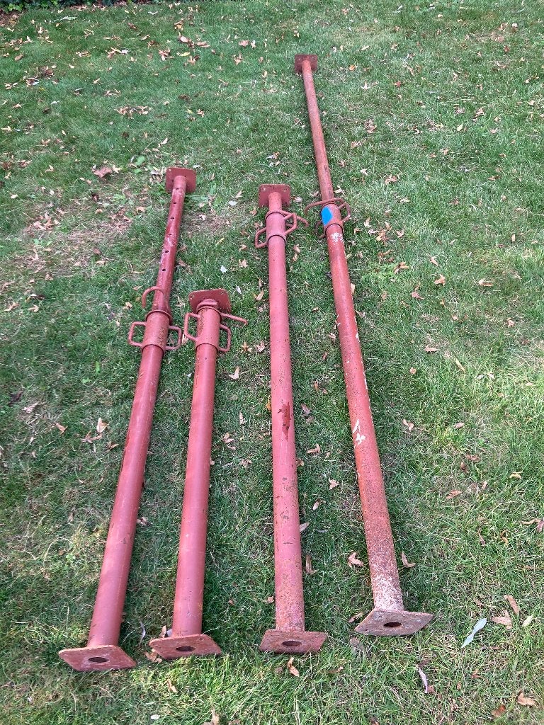 stutten - stempels - schoren, Ophalen, Gebruikt, Overige typen, Minder dan 2 meter