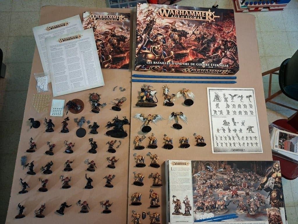 Warhammer Sigmar Bataille d'une ère de guerre éternelle, Hobby & Loisirs créatifs, Enlèvement ou Envoi, Utilisé, Warhammer, Figurine(s)