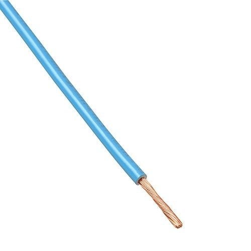 6mm² montagesnoer 90graden blauw VDS6 (100 meter), Verzenden