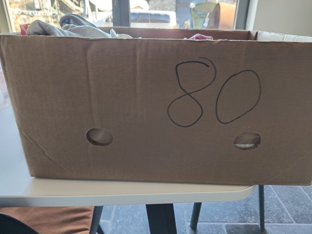 kinderkleding, Ophalen, Gebruikt